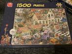 Jan van Haasteren puzzel 1500 stukjes, Ophalen, Meer dan 1500 stukjes, Gebruikt, Legpuzzel