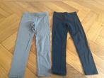 H&M Leggings Maat 110 - Grijs & Donkerblauw, Ophalen of Verzenden, Gebruikt, Meisje, Broek
