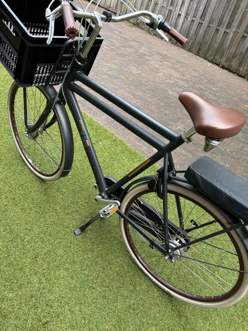 Cortina U5 heren transsport fiets mat grijs maat 61, Fietsen en Brommers, Fietsen | Heren | Herenfietsen, Gebruikt, Overige merken