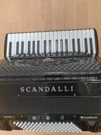 Scandalli accordeon polyfonico x, Muziek en Instrumenten, Accordeons, Ophalen, Zo goed als nieuw, 96-bas, Overige merken
