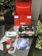 Senco Starterkit PC0972EUPS nieuw in systainer, Doe-het-zelf en Verbouw, Compressors, Minder dan 25 liter, Ophalen, Nieuw, Minder dan 200 liter/min