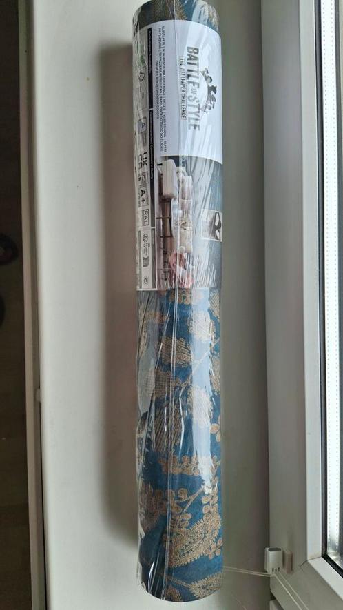 Bloemetjes vliesbehang "van wall-art", Huis en Inrichting, Stoffering | Behang, Blauw, Ophalen