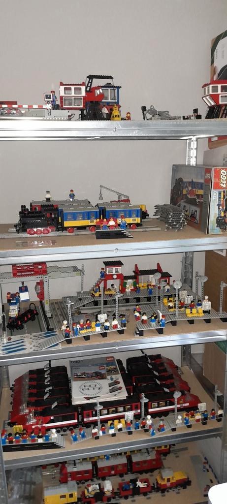 Mega partij lego treinen verzameling collectie compleet zgan, Kinderen en Baby's, Speelgoed | Duplo en Lego, Zo goed als nieuw