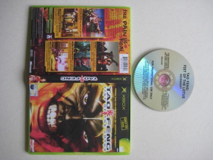 Tao Feng Xbox, Spelcomputers en Games, Games | Xbox Original, Zo goed als nieuw, Vechten, 1 speler, Vanaf 18 jaar, Ophalen of Verzenden