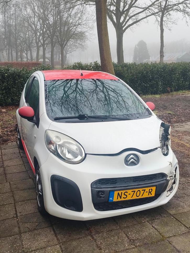 ***verkocht***, Auto diversen, Schadeauto's, Citroën, Handgeschakeld, Benzine, Hatchback, Wit, Ophalen