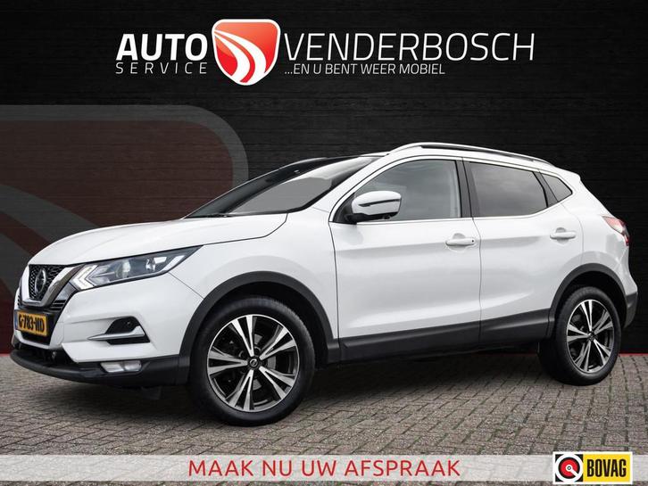 Nissan Qashqai 1.3 DIG-T N-Connecta 159pk | Pano | Keyless |, Auto's, Nissan, Bedrijf, Te koop, Qashqai, 360° camera, ABS, Airbags