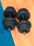 (Nieuw) 20kg Verstelbare dumbells dumbbelset halterset, Ophalen of Verzenden, Nieuw, Dumbbell