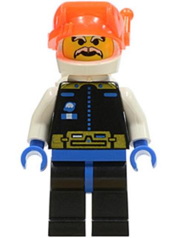 Lego Space Ice Planet Minifig Ice Planet Chief (Commander  beschikbaar voor biedingen