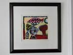 Corneille - Enfant et oiseau - Gesigneerd - 1995, Antiek en Kunst, Ophalen of Verzenden