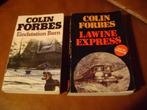 Colin Forbes (2x) Eindstation Bern / Lawine Express, Boeken, Gelezen, Ophalen of Verzenden, Colin Forbes