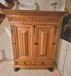 Antieke boekenkast/kussenkast, Antiek en Kunst, Antiek | Meubels | Kasten, Ophalen of Verzenden