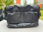 Mozz Bags - luiertas zwart leer - Twinbag, Ophalen of Verzenden, Zo goed als nieuw