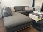 Nette bank te koop, Huis en Inrichting, Banken | Bankstellen, Hoekbank, Ophalen of Verzenden, Zo goed als nieuw, Stof