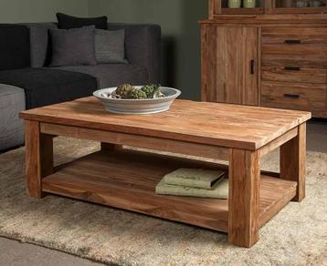 *ACTIE* Salontafel Lorenzo Teak Hout Gratis Bezorging (5) beschikbaar voor biedingen