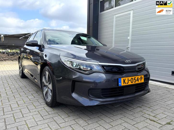 Kia Optima 2.0 GDI PHEV Business ExecutiveLine Schuif-/Kante, Auto's, Kia, Bedrijf, Te koop, Optima, 360° camera, ABS, Achteruitrijcamera