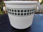 Bloempot Art deco Petrus regout Maastricht decor Victoria, Ophalen, Gebruikt, Rond, Minder dan 25 cm