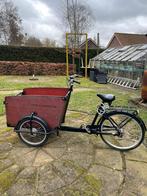 Zeer nette bakfiets baboe zwart 28 inch, Fietsen en Brommers, Fietsen | Bakfietsen, Ophalen, Zo goed als nieuw, 4 kinderen of meer