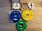 ATX Rubber Fractional/Friction Plates 10 kg NIEUW!, Ophalen, Halterschijven, Benen, ATX