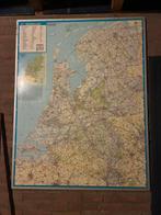 Oude kaart van Nederland, Antiek en Kunst, Antiek | Schoolplaten, Ophalen of Verzenden, Aardrijkskunde