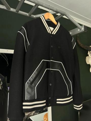 Filling Pieces Varsity Jacket - Zwart - Maat L beschikbaar voor biedingen