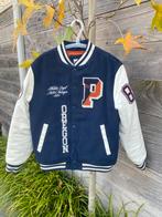 Jas/Vest met leren mouwen - Maat 158/164, Ophalen of Verzenden, Zo goed als nieuw, Jongen of Meisje