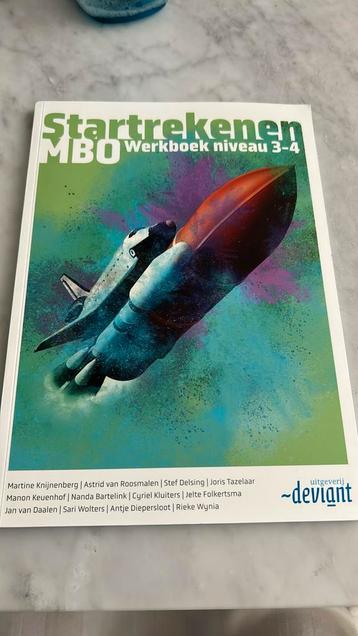 Startrekenen MBO werkboek niveau 3‑4 (Deviant) – 2022 beschikbaar voor biedingen