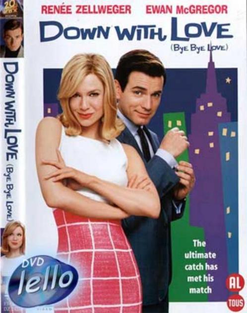 Down With Love (2003 Renée Zellweger, Ewan McGregor) SLD NL, Cd's en Dvd's, Dvd's | Komedie, Nieuw in verpakking, Romantische komedie