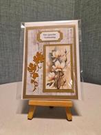 Kaartje condoleance beige plant (magnolia), Ophalen of Verzenden, Nieuw, Overige thema's