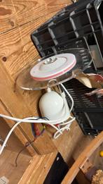 Ufo hanglamp lario rlectric Italy, Ophalen of Verzenden, Zo goed als nieuw, Metaal, Minder dan 50 cm