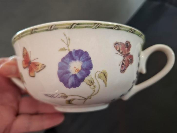 2 Janneke Brinkman Soepkommen 'Fruit&Flowers', Huis en Inrichting, Keuken | Servies, Gebruikt, Kom(men), Overige stijlen, Aardewerk