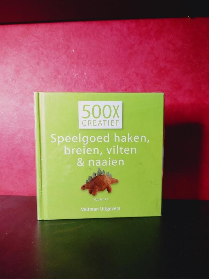 500 x Creatief Speelgoed haken, breien, vilten en naaien, Boeken, Hobby en Vrije tijd, Nieuw, Overige onderwerpen, Verzenden