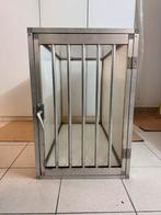 Hondenbench / auto transport STEVIG Aluminium 90/46.5/70, Dieren en Toebehoren, Hondenbenches, Ophalen of Verzenden, Zo goed als nieuw