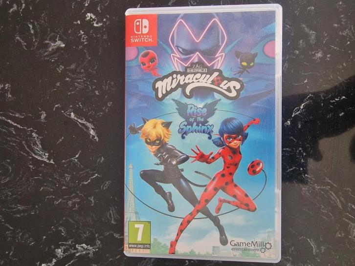 Miraculous: Rise of the Sphinx, Spelcomputers en Games, Games | Nintendo Switch, Zo goed als nieuw, Overige genres, 1 speler, Vanaf 12 jaar