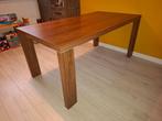 Moderne eettafel notenhout - 170 x 90 cm, Huis en Inrichting, Tafels | Eettafels, Ophalen, Overige materialen, Gebruikt, Modern, strak design