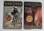 Andorra 2 x 2 euro 2024 BU  WK Mauntainbike + SKI Sport, Ophalen of Verzenden, Overige landen, 2 euro, Setje