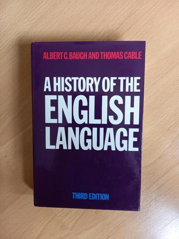 A history of the English language beschikbaar voor biedingen