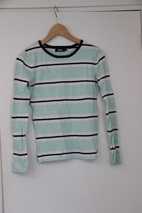 Gestreept Shirt met Lange Mouw – Maat 158/164 – Superleuk!, Kinderen en Baby's, Kinderkleding | Maat 158, Zo goed als nieuw, Meisje