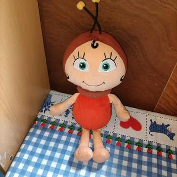 Lieveheersbeestje knuffel vriendin van Maya de Bij beschikbaar voor biedingen