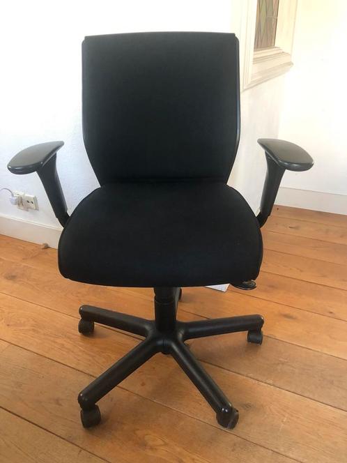 Throna ergonomische bureaustoel zwart zgan, Huis en Inrichting, Bureaustoelen, Zo goed als nieuw, Bureaustoel, Zwart, Ergonomisch
