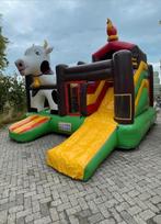 Te huur Multiplay Boerderij springkussen., Ophalen, Zo goed als nieuw, Verjaardag