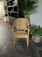Vintage rieten stoel. NIEUW!!, Huis en Inrichting, Stoelen, Ophalen, Zo goed als nieuw, Bruin, Eén