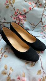PETER KAISER zwart suède pump met comfy hak, 37 NIEUWSTAAT, Peter Kaiser, Pumps, Verzenden, Zwart