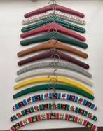 Vintage kleurige kleerhangers, Huis en Inrichting, Ophalen of Verzenden
