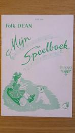 Folk Dean- Mijn Speelboek voor piano, Muziek en Instrumenten, Bladmuziek, Verzenden, Zo goed als nieuw, Les of Cursus, Piano