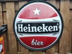 Heineken schild reclame uithangbord lamp bier, Reclamebord, Plaat of Schild, Heineken, Zo goed als nieuw, Ophalen