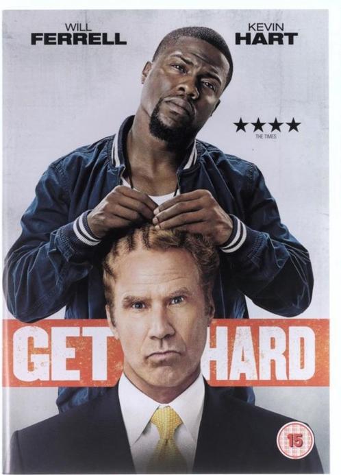DVD GET HARD WILL FERRELL KEVIN HART, Cd's en Dvd's, Dvd's | Komedie, Zo goed als nieuw, Actiekomedie, Vanaf 12 jaar, Verzenden