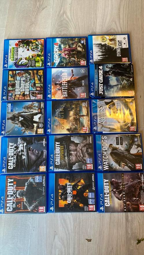 PS4-games, Spelcomputers en Games, Spelcomputers | Sony PlayStation 4, Zo goed als nieuw, Original, Met 1 controller, Ophalen of Verzenden