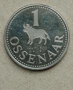 Oss, 600 jaar. 1399 - 1999, 1 ossenaar., Postzegels en Munten, Penningen en Medailles, Ophalen of Verzenden, Overige materialen