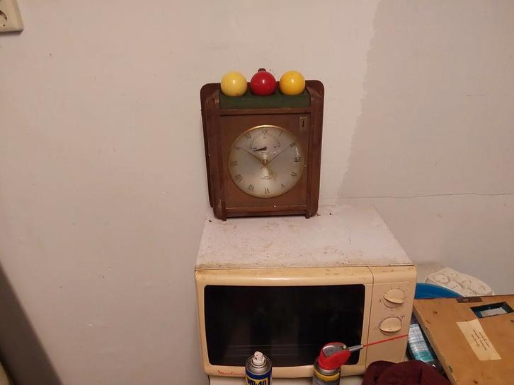 Biljart, Antiek en Kunst, Antiek | Woonaccessoires, Ophalen of Verzenden