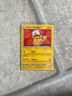 Ash’s pickachu, Ophalen of Verzenden, Gebruikt, Losse kaart